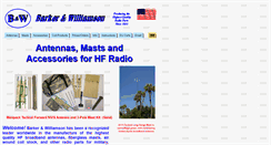 Desktop Screenshot of bwantennas.com